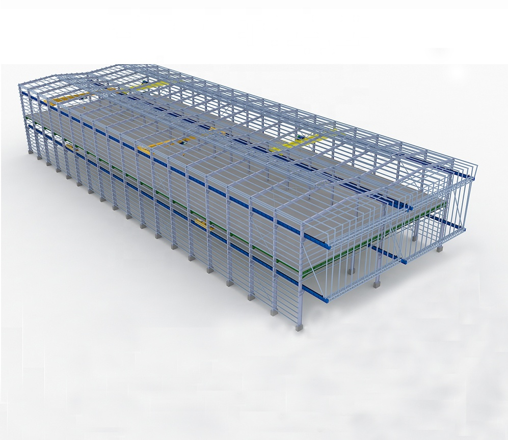 Light Steel Space Frame Roofing Truss, Roof Beams, in Building Construction