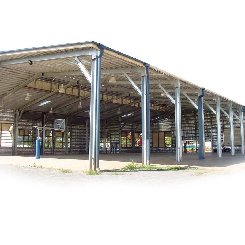 Metal Frame Building Quick Install Customized Design Prefab Steel Structure Warehouse