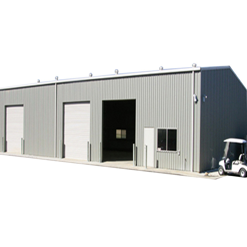 China Customized Prefabricated Steel Structure Warehouse Workshop Hangar Shed For Sale