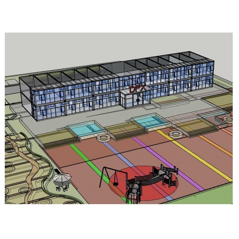 Chinese Manufacturer Prefabricated Steel Structure Warehouse Small Portable Price