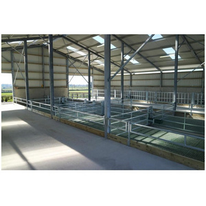 Low Cost Prefab Animal Shed Building Steel Structure Sheep/Cattle/Pig/Cow Shed Goat Farming House