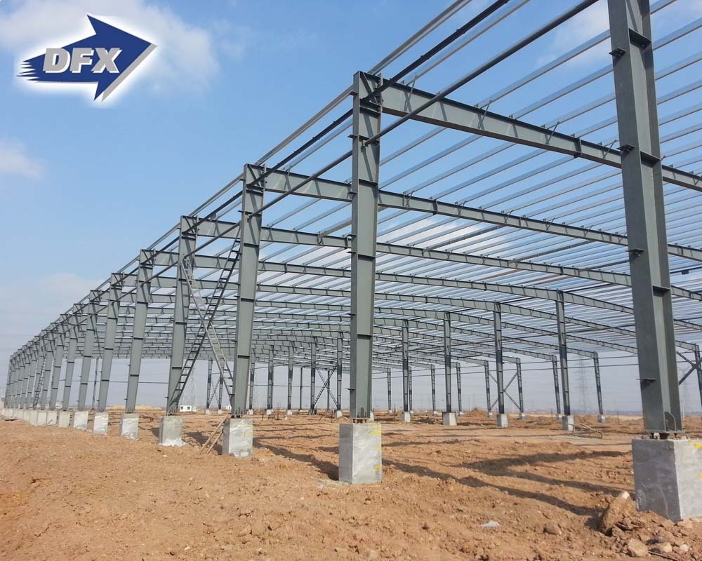 Prefabricated Steel Frame Structure Warehouse Buildings For Sale