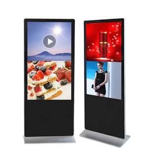 Digital Signage Advertising Video Player Indoor Interactive Lcd Totem Display Kiosk Floor Standing Touch Screen