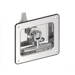 Stainless Steel Trailer Folding T Handle Paddle Panel Latch RV Truck Toolbox Lock