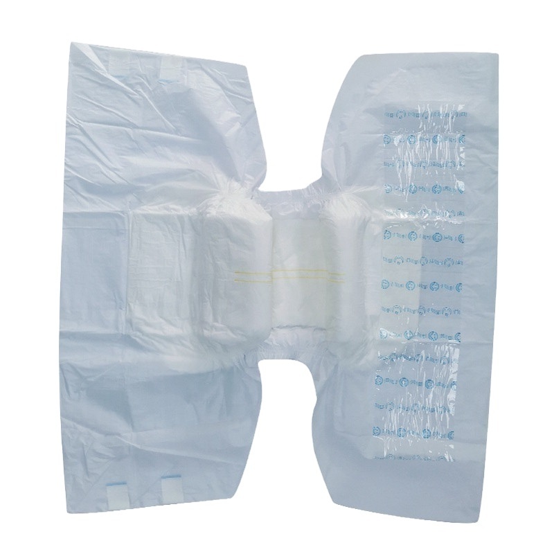 Adult Diaper Custom Logo 3D Leak Prevention Channel Disposable Super Absorbent Ultra Thick High Quality Unisex Non Woven Fabric