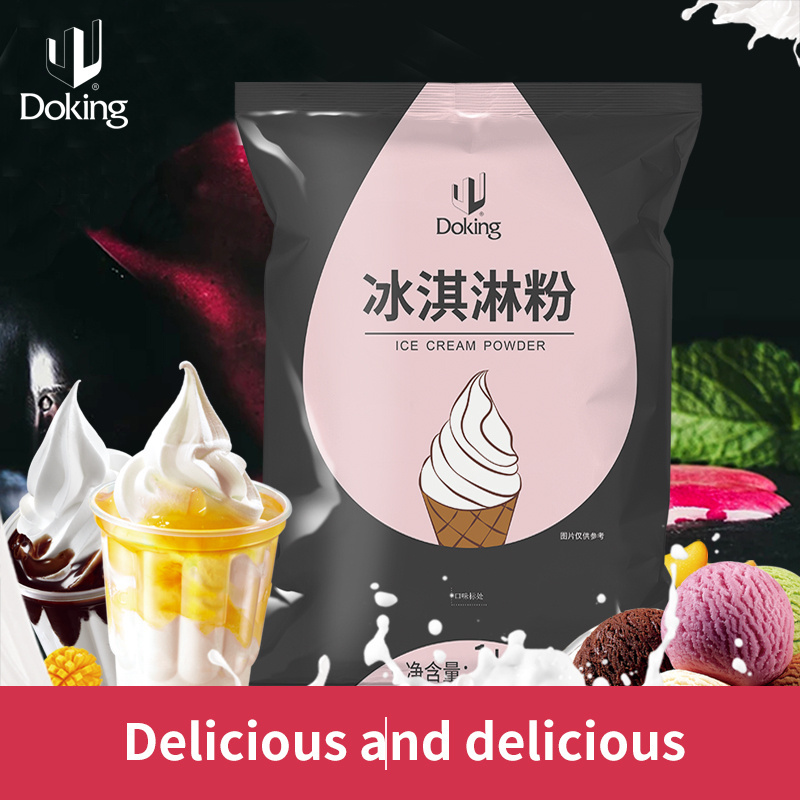 New 2021 New Arrivals High Quality Soft Serve Vanilla Ice Cream Mix Powder