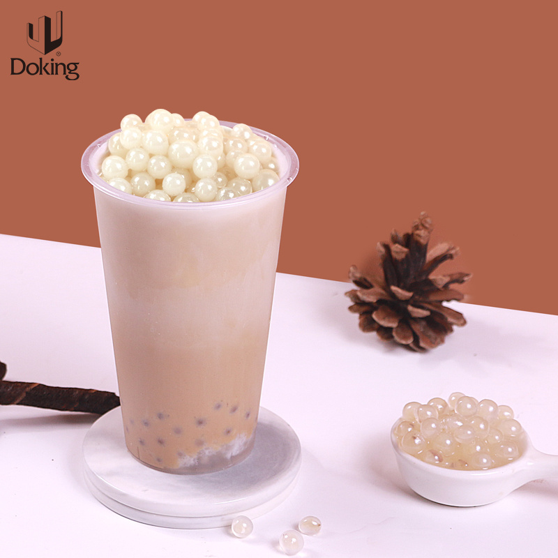 The Classic Best-selling Sago Popping Boba Fruity Sauce A variety Of Flavors Crisp And Delicious Is Very Popular