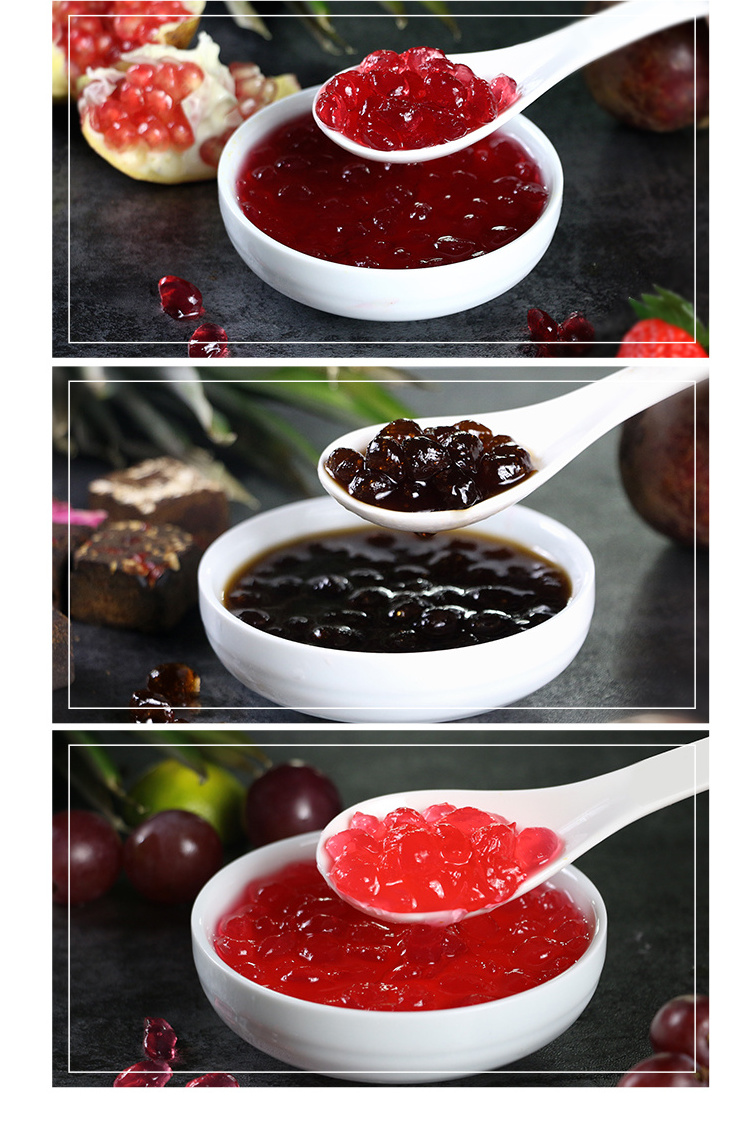 Doking instant jelly ready to eat Original crystal boba crystal bobo for all kinds of bubble tea drinks