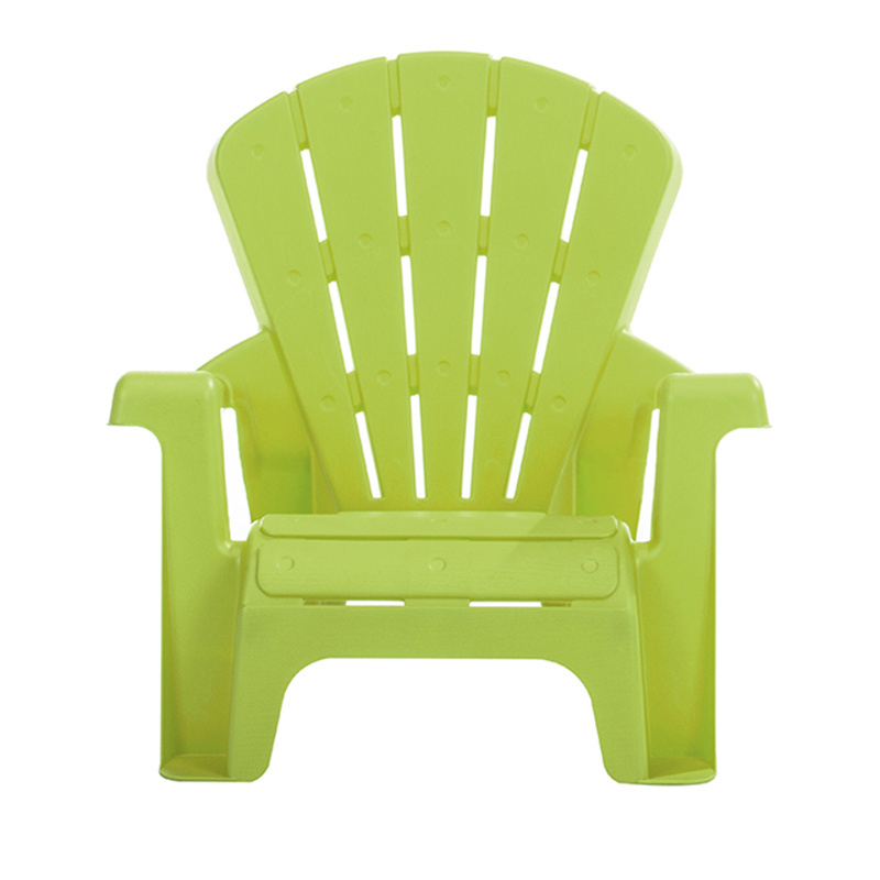 Portable Stable Plastic Kids garden Adirondack Chair With Armrest for outdoor