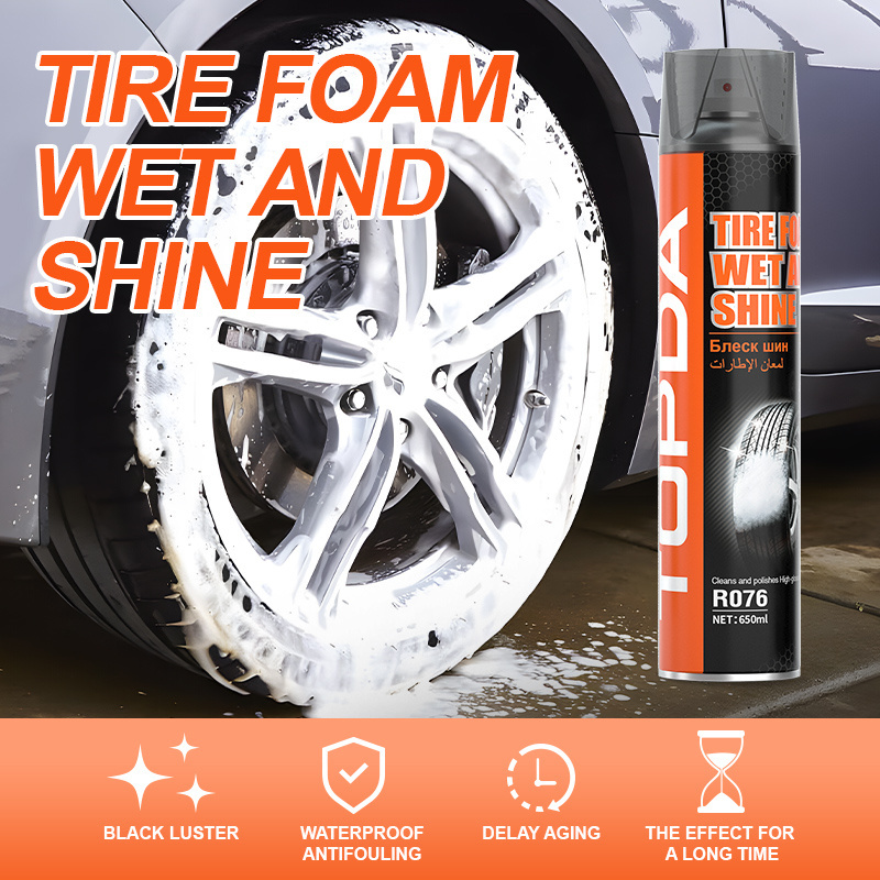 TIRE FOAM WET AND SHINE