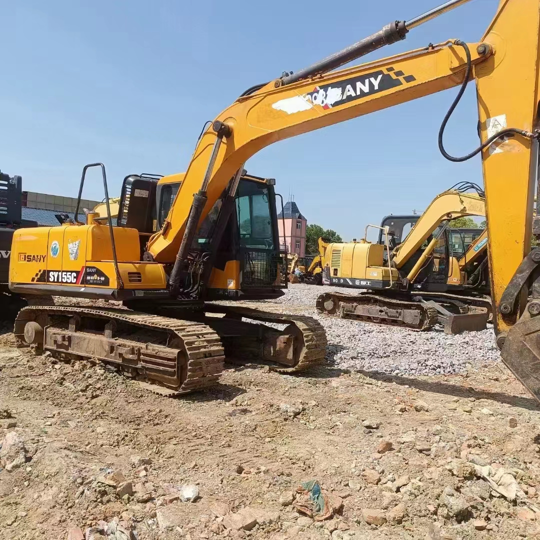 Sany Excavator Sany 135 SY135 135C 13 ton mini excavator Sany SY135 SY115 SY 155 SY195 crawler excavator sold at a low price