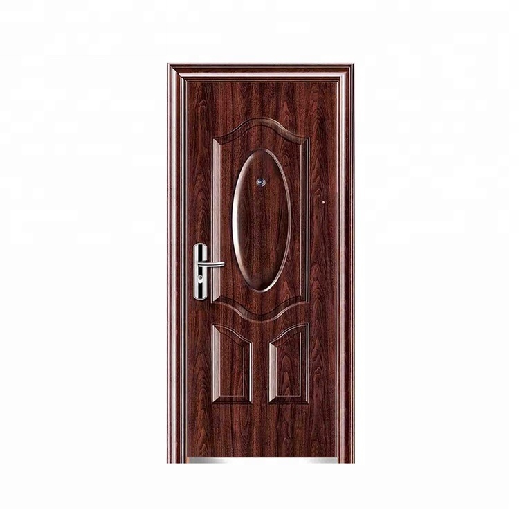 Modern beautiful security simple iron door