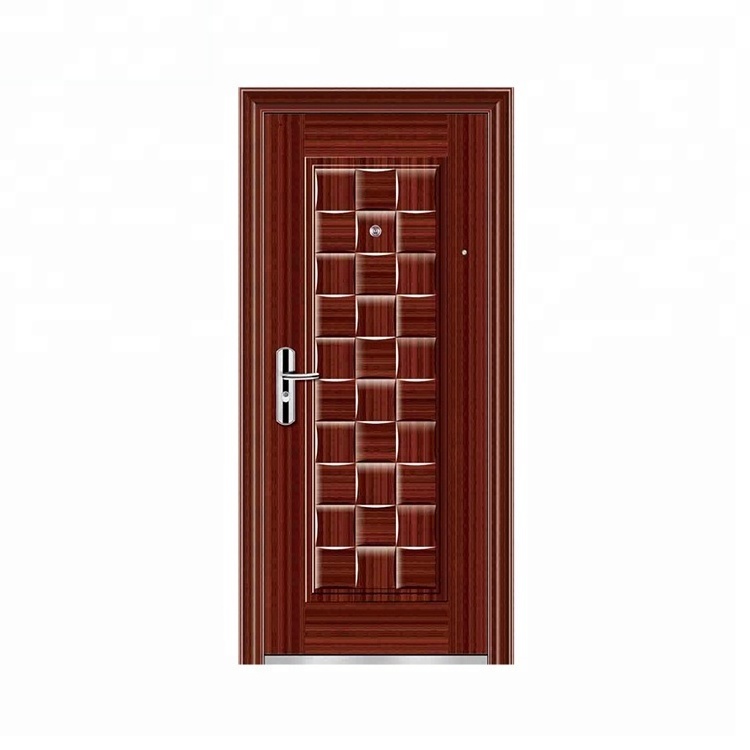 Exterior safety main security reinforced iron door