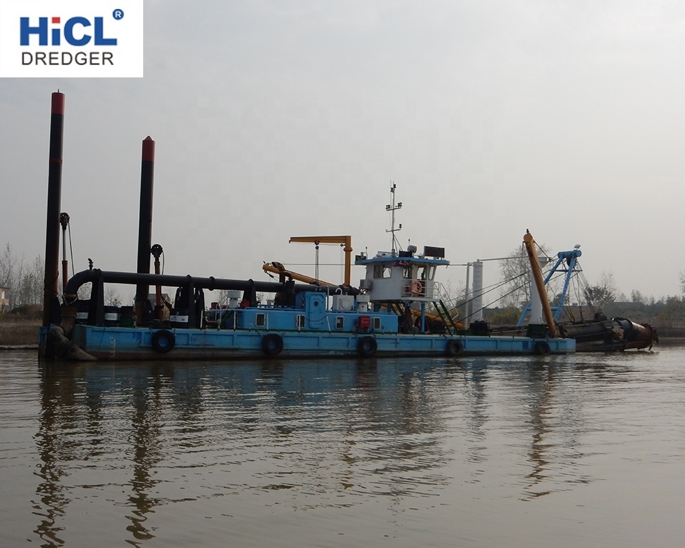 China dredger shipyard 10inch 1000m3/h river and lake cleaning machine/dredger/suction excavator for sale(CCS Certificate)