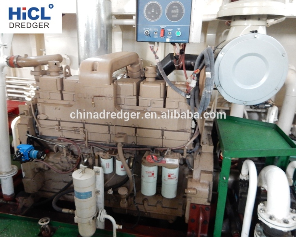 China dredger shipyard 10inch 1000m3/h small dredge/mini dredge for gold ming(CCS Certificate)