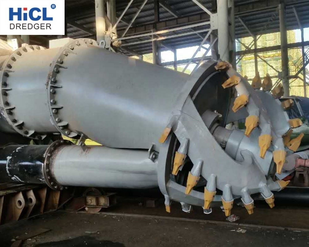 2020 China dredger shipyard 14inch 2000m3/h pump sand/river clean machine/gold mining dredge for sale/cat engine