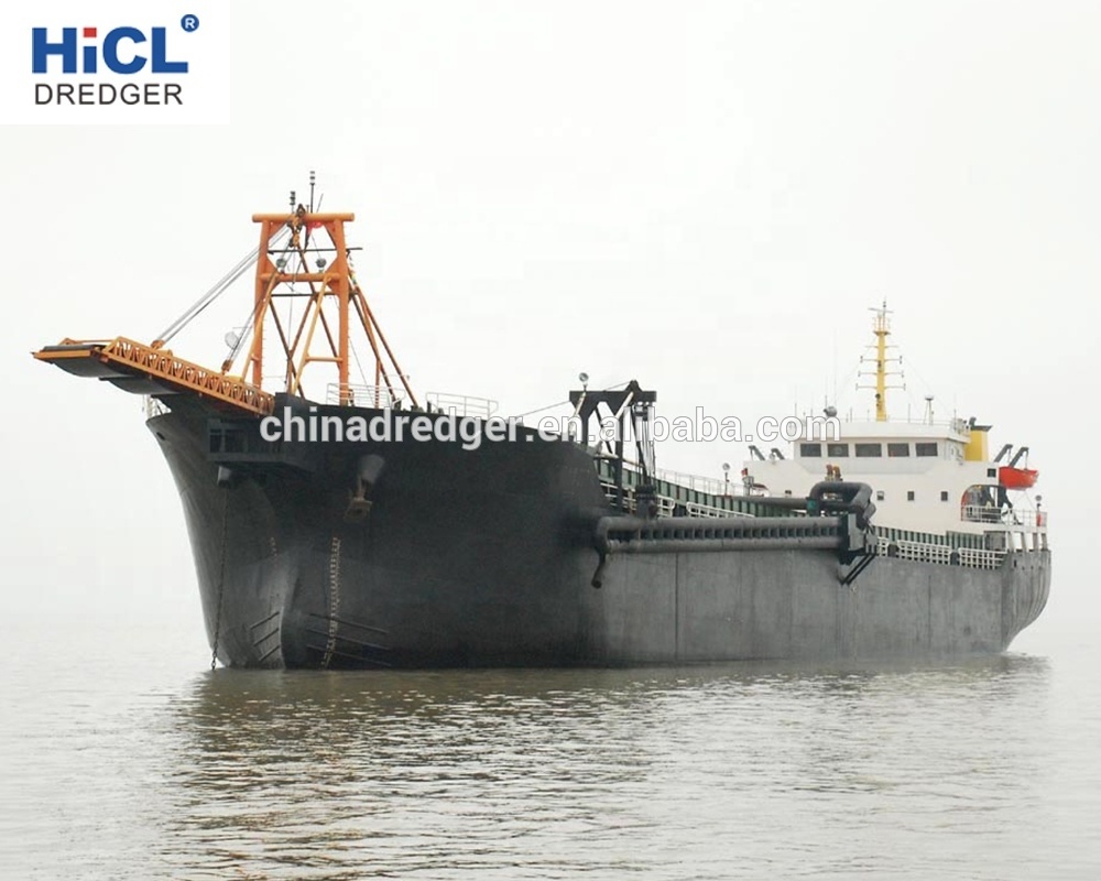 China HICL dredger shipyard 300t self propelled barge/sand carrier/sand barge for sale (CCS certificate)