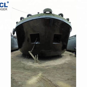 300T sand transportation barge/ship/boat/vessel with belt conveyor made by China shipyard