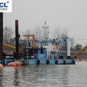 2020 China dredger shipyard 14inch 2000m3/h pump sand/river clean machine/gold mining dredge for sale/cat engine