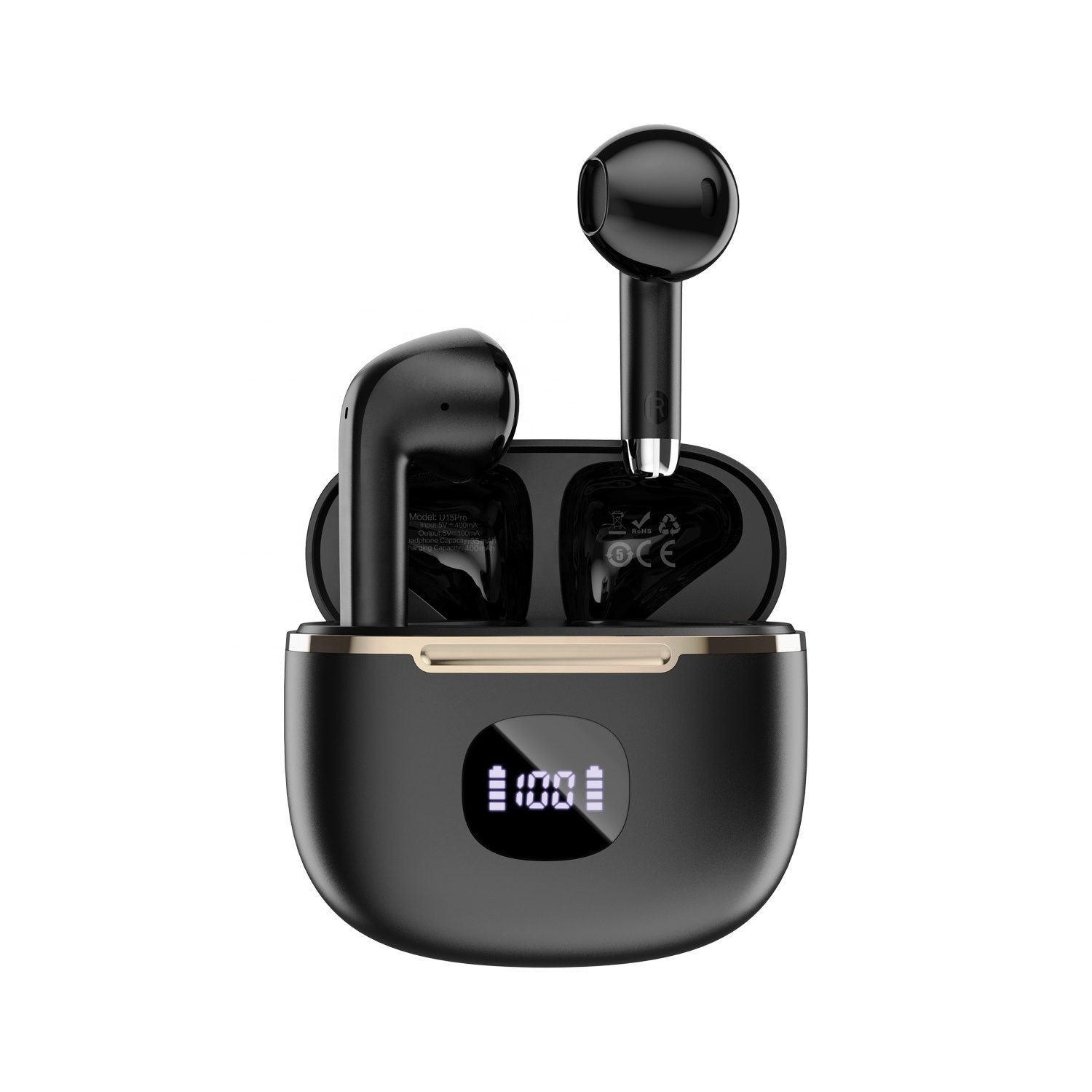 LED display TWS Headphone Bluetooth 5.3 In-Ear Headset TWS auriculares audifonos Wireless Earbuds Mini Noise Cancelling Earphone