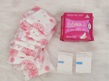 Feminine Hygiene Products Disposable Cotton Bag Sanitary Napkin Packaging, High Quality Soft Wholesale Sanitary Napkin Bale