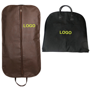 China Factory Wholesale Customized Garment Cover Bag Storage, Dust-proof Eco-Friendly Non Woven Suit Bag Travel Business Trips