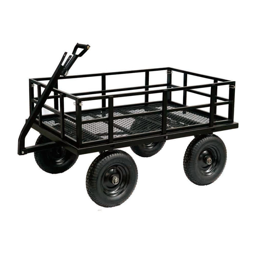 Top Quality Metal Heavy Duty Folding Steel Outdoor Beach Mesh Cheap Wagon Garden Tool Cart