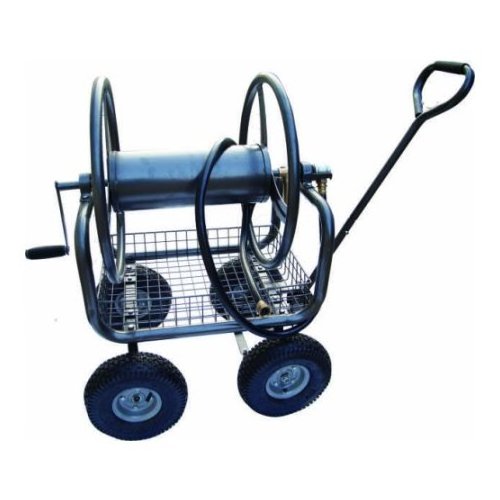 Wholesale Steel Water Hose Reel With 4 Wheel Cart 1/2