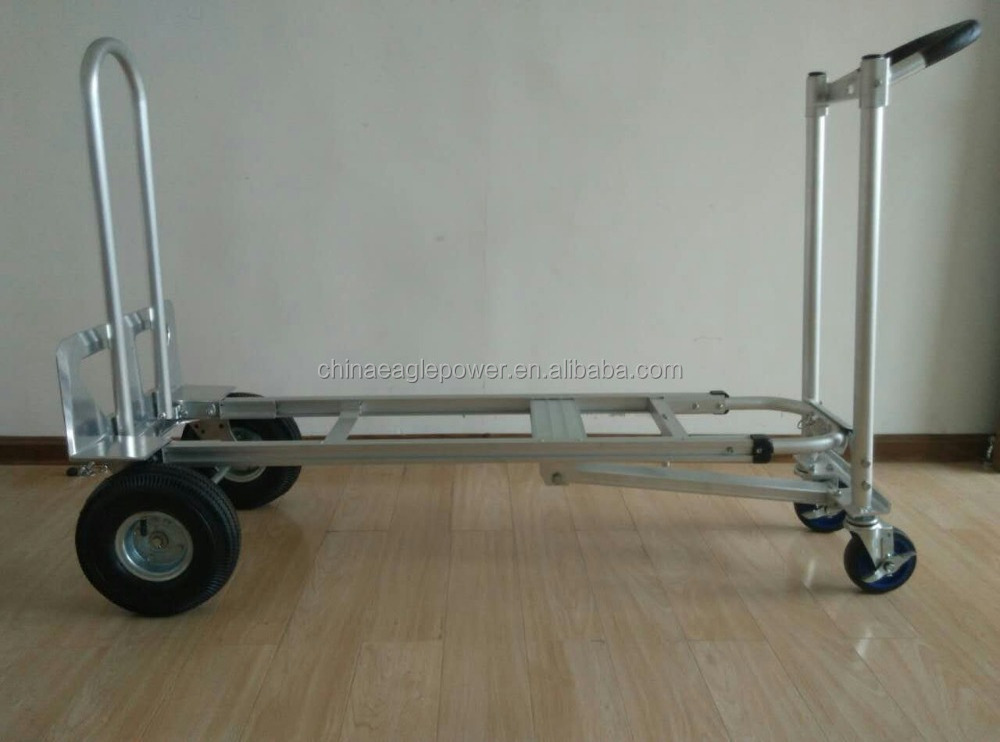 3 in 1 convertible aluminium hand truck trolley