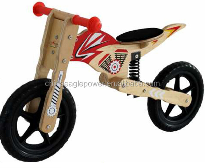 wooden bike