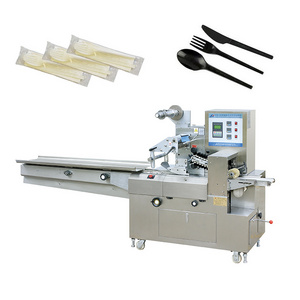 ECHO horizontal Fully Automatic Disposable Plastic Cutlery Packing Machine