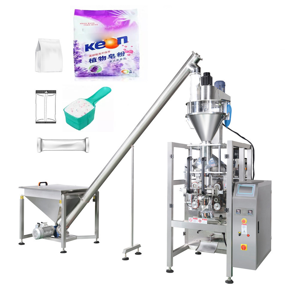 Automatic Detergent Powder Filling Packing Machine