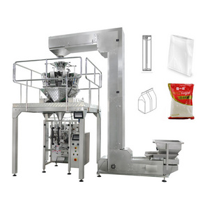 Automatic VFFS Flat Side Seal Bag 5kg 5g 1 kg Sugar Packing Machine