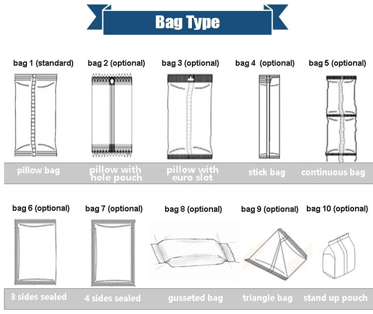 Automatic VFFS Flat Side Seal Bag 5kg 5g 1 kg Sugar Packing Machine