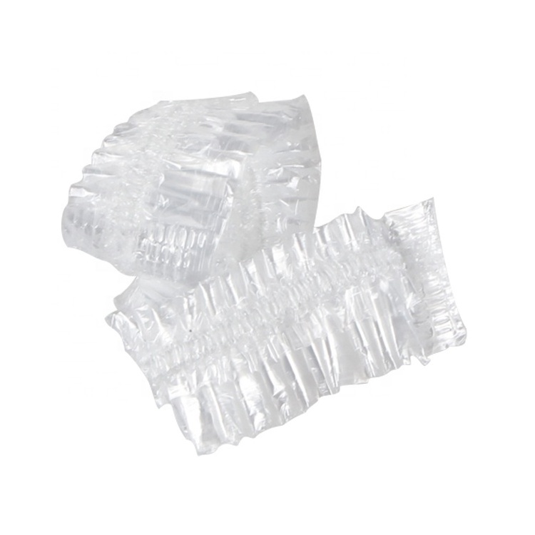 Wholesale customized white simple disposable hotel PE shower cap