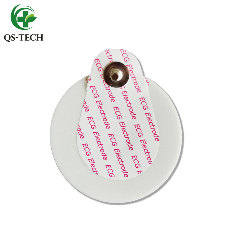 Disposable ECG Electrodes Medical Electrode Patch EKG Accessories 50MM foam ECG Electrode Pads