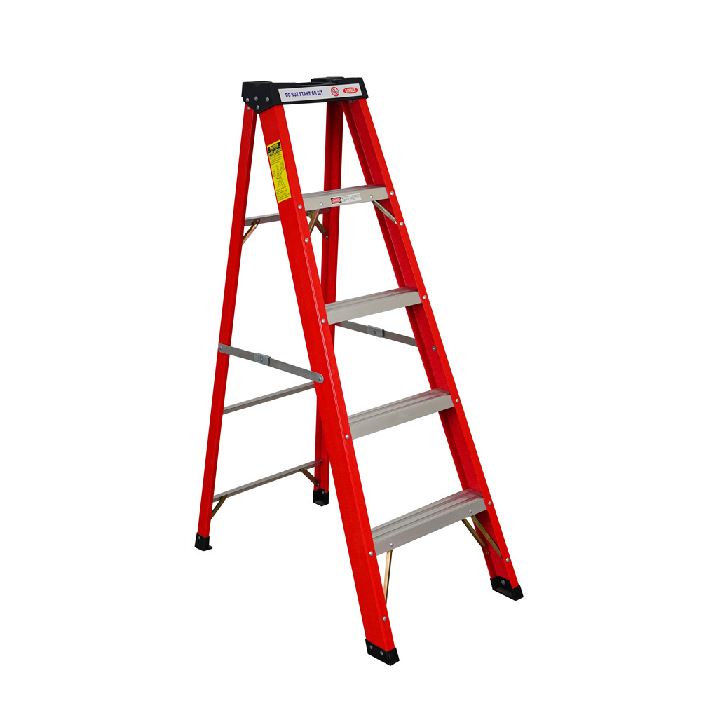 In Stock Courtyard Insulation Ladders Low Price Multi-Position Ladders Gold Folding Ladder