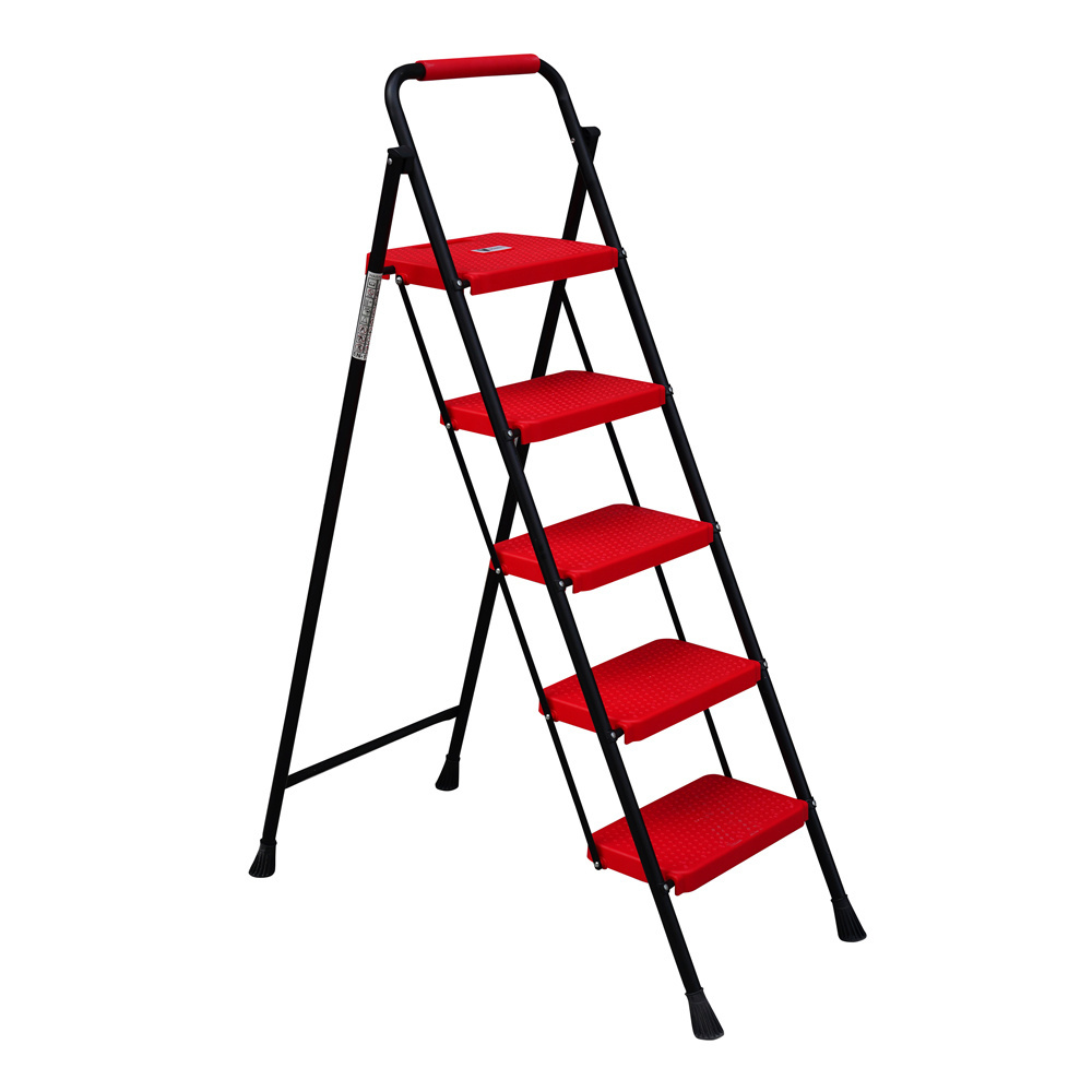 High Quality Aluminum house hold ladder step with big step Ladders useful in house Steel Step Narrow Monkey Ladder