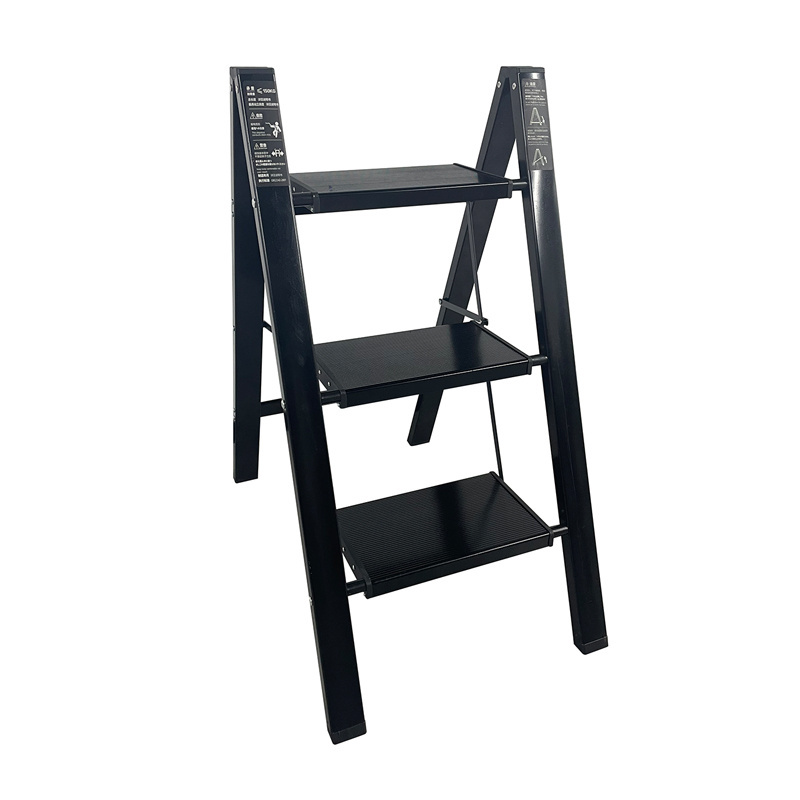 3 Step Foldable Household Anti-Slip Steel Household Ladders or Painting Small Ladder