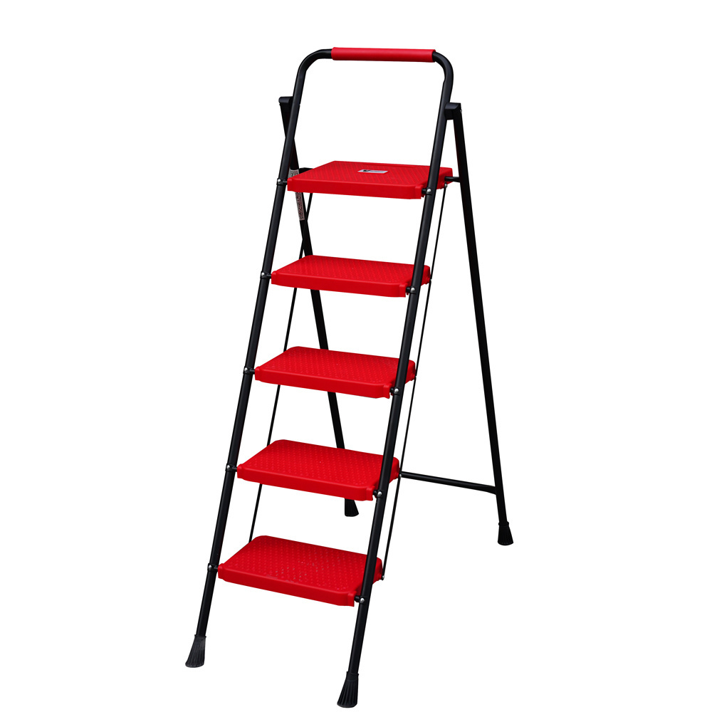 High Quality Aluminum house hold ladder step with big step Ladders useful in house Steel Step Narrow Monkey Ladder