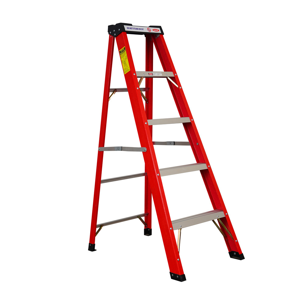 In Stock Courtyard Insulation Ladders Low Price Multi-Position Ladders Gold Folding Ladder