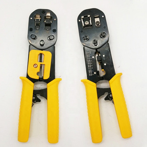 RJ45 Crimping Tool Network Pliers Crimping LAN Cable Wire Cutter Cutting Crimper Tool