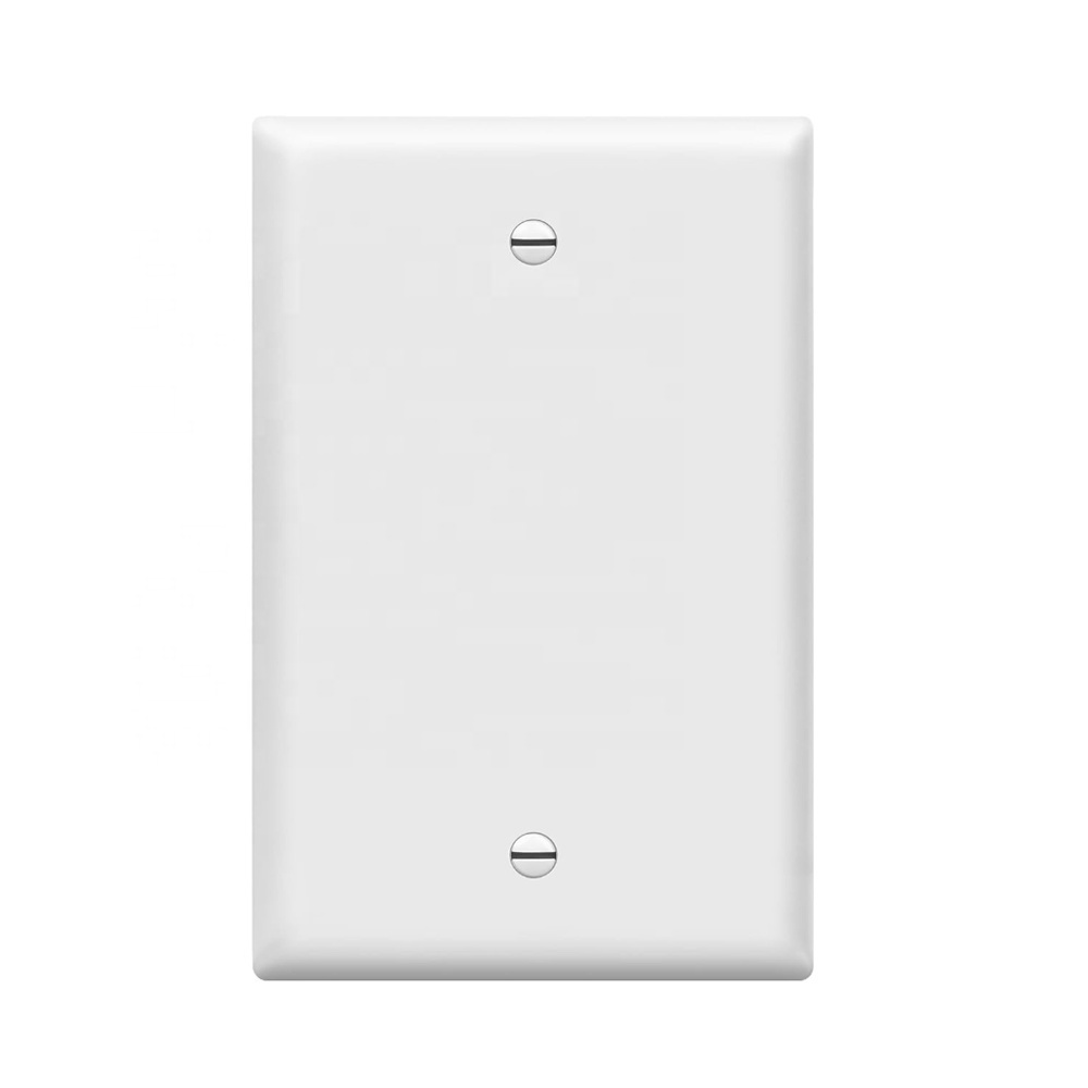 Blank Wall Plate Cover for Box Mount/Wall Outlet/Light Switch,