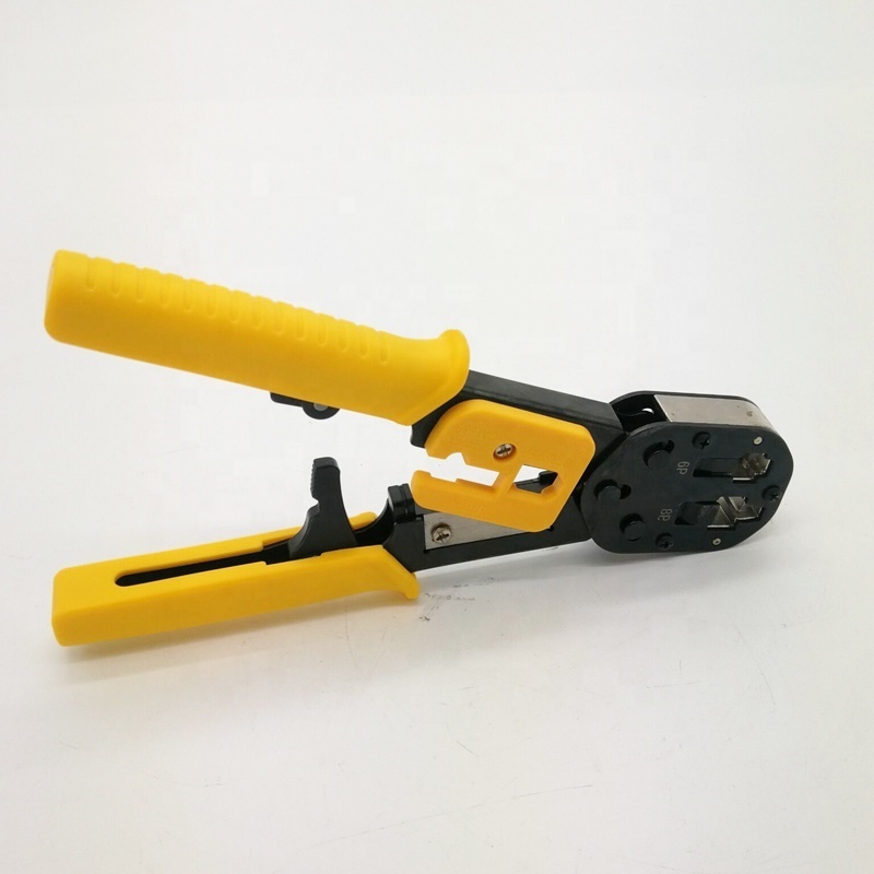 RJ45 Crimping Tool Network Pliers Crimping LAN Cable Wire Cutter Cutting Crimper Tool