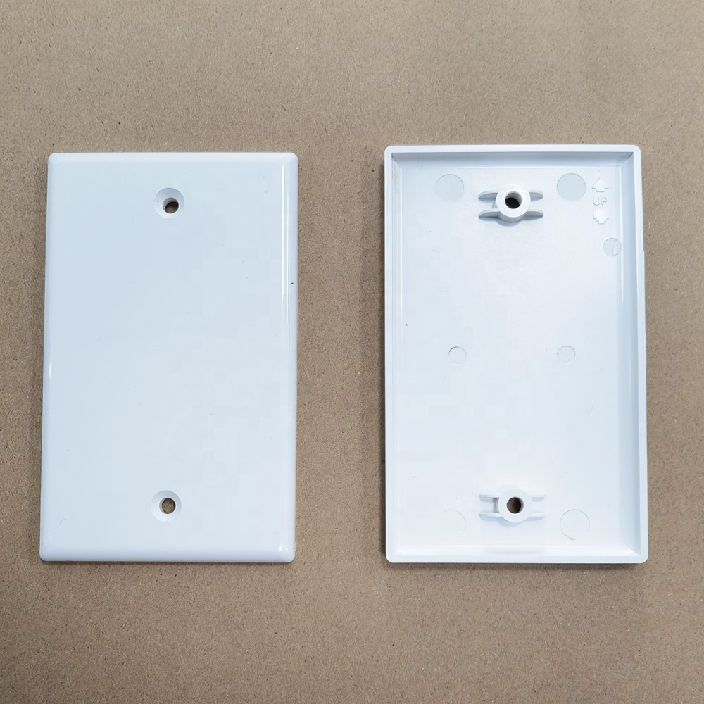 Blank Wall Plate Cover for Box Mount/Wall Outlet/Light Switch,