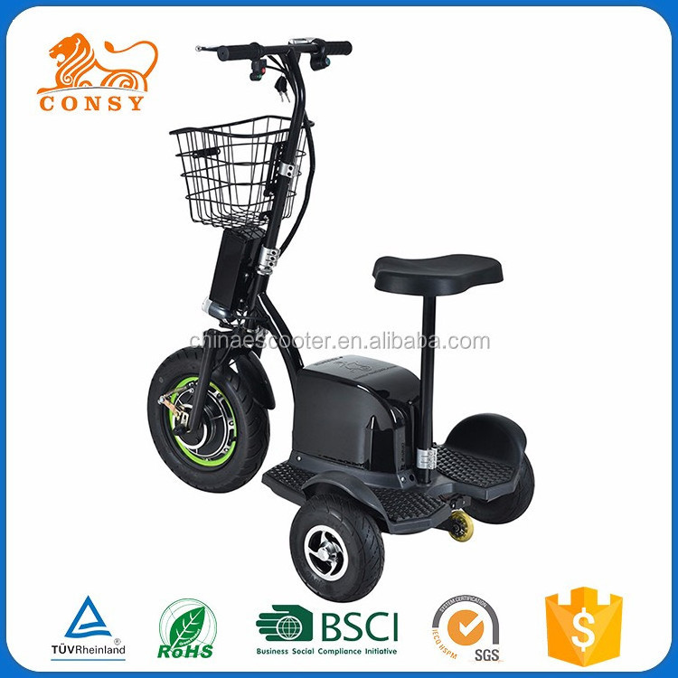 Wholesale import powerful 500w 48v street legal adult 3 wheel electric scooters