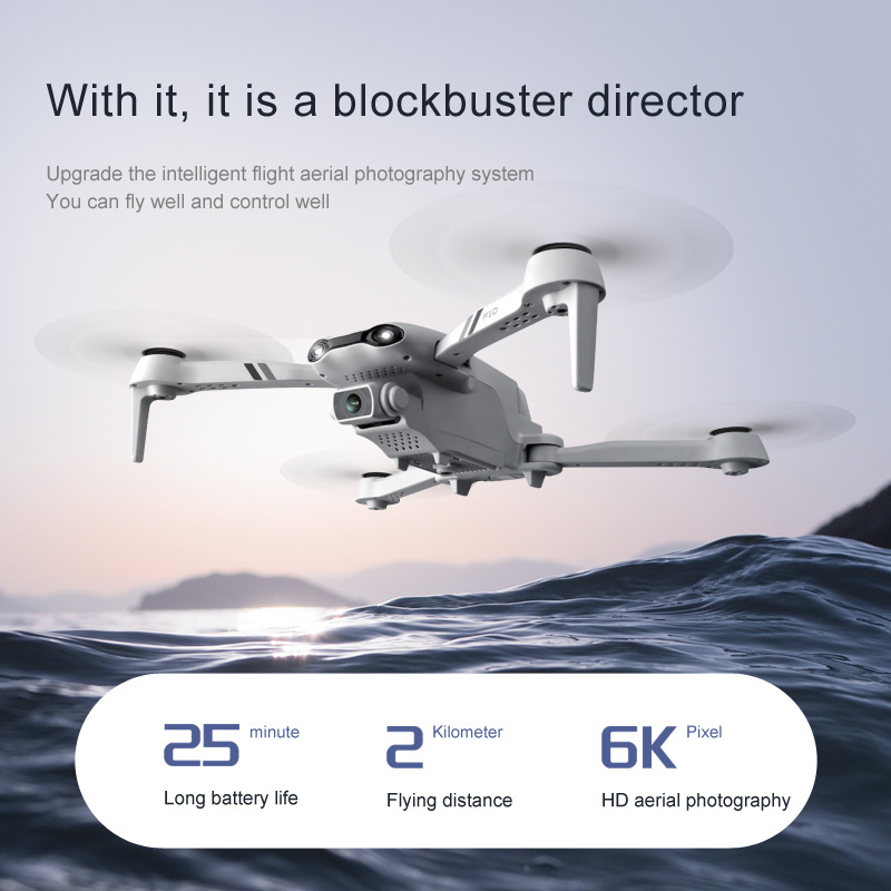 F10 Drone 4k Profesional GPS Drones With Camera Hd 4k Cameras 5G WiFi Fpv Drones Rc Helicopter Quadcopter Toys F10 Dron