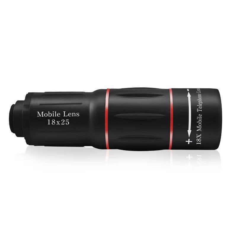 18X Telescope Zoom lens Monocular Mobile Phone camera Lens for Smartphones for Camping hunting Sports