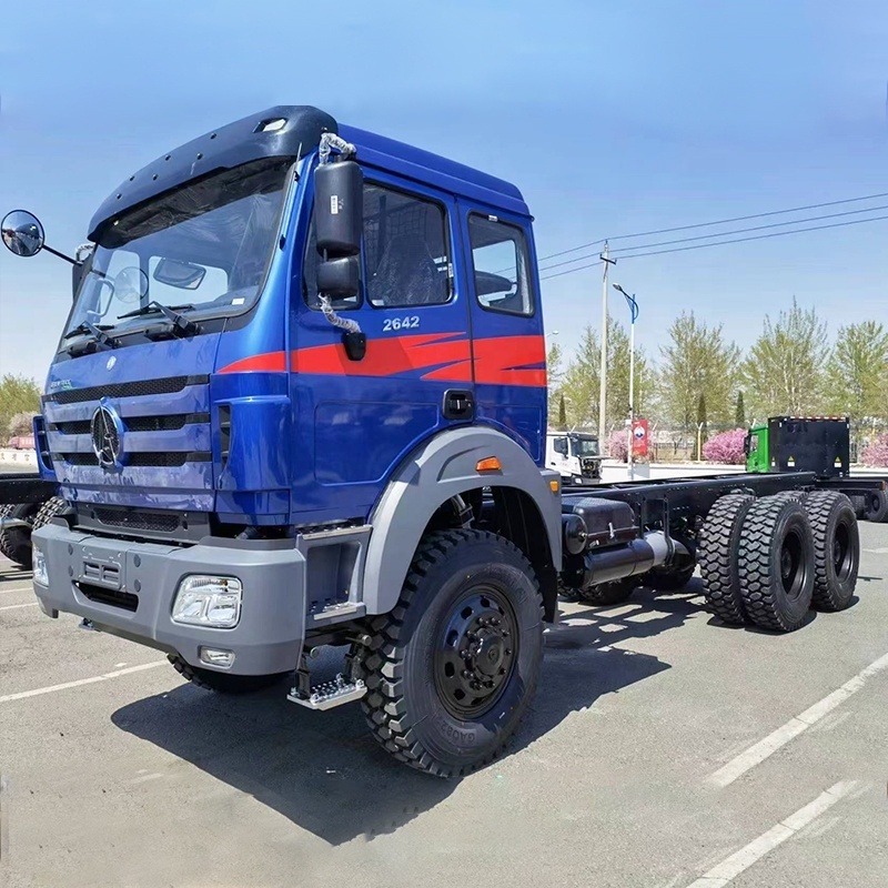 Chinese 4X4 6X6 6X4 Beiben 15 Tons Fence Cargo Trucks In Ghana