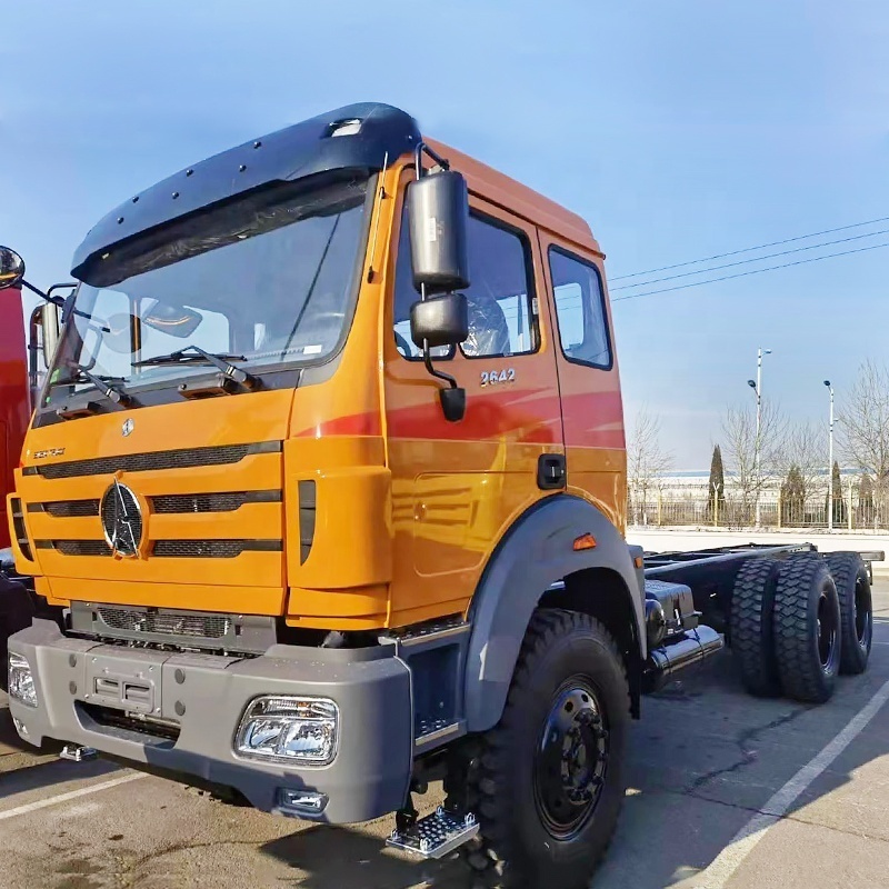 Chinese 4X4 6X6 6X4 Beiben 15 Tons Fence Cargo Trucks In Ghana